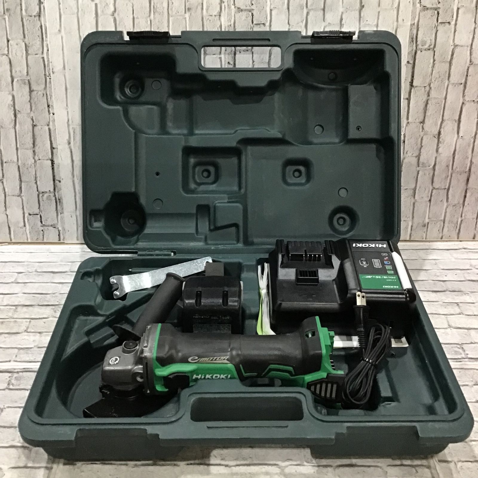ハイコーキ(HIKOKI ※旧:日立工機) 100mmコードレスディスクグラインダ G14DBBVL(LYPK)(L)【川口店】