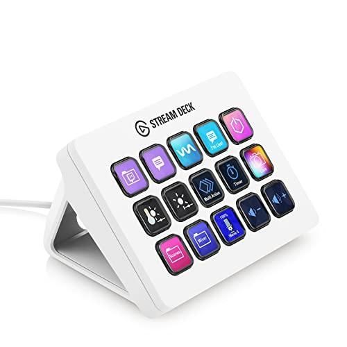 Elgato エルガト Stream Deck MK.2 White ストリームデック|白 USB ライブコンテンツ作成用 コン