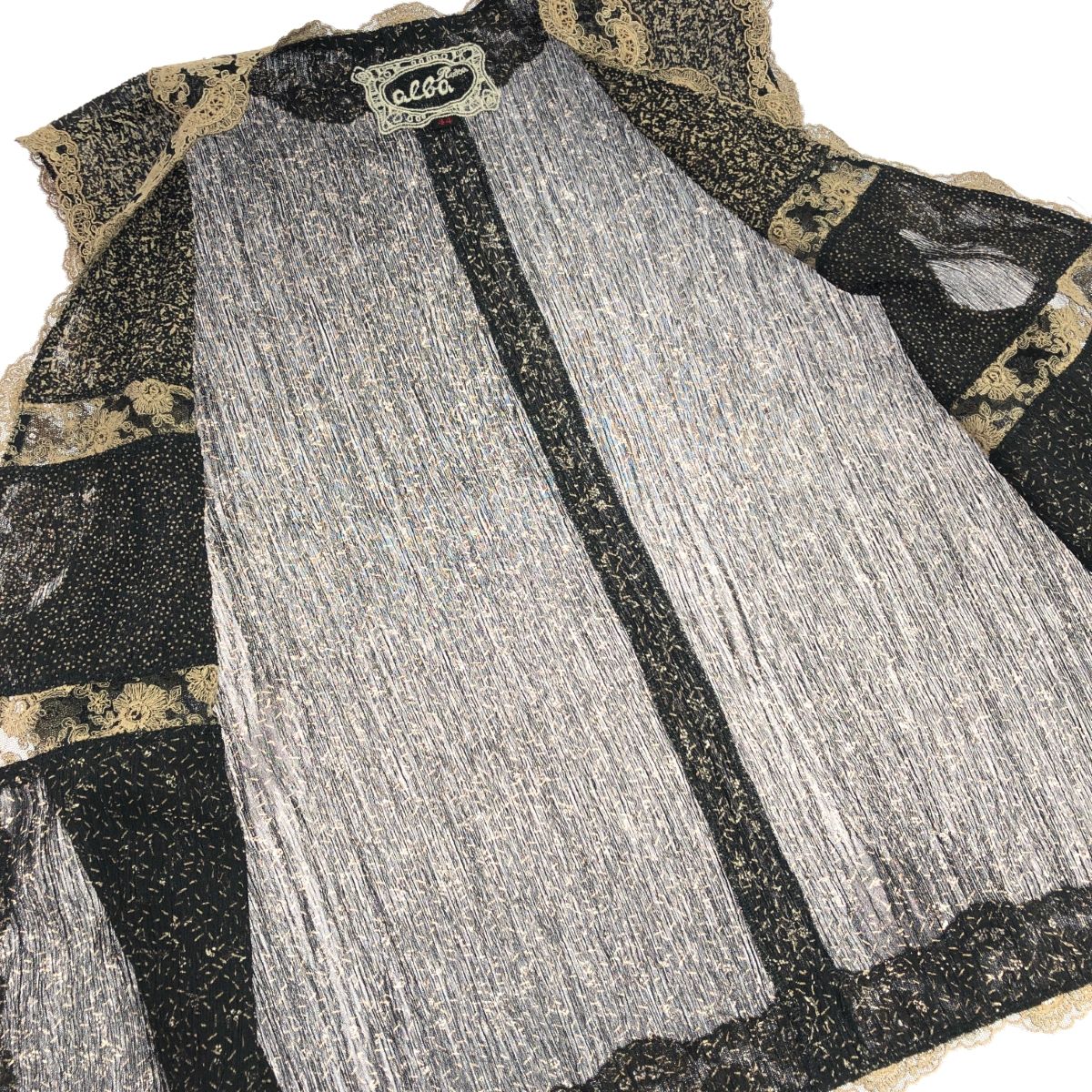 import Rossa インポートロッサ レースデザインベスト 大きいサイズ:44