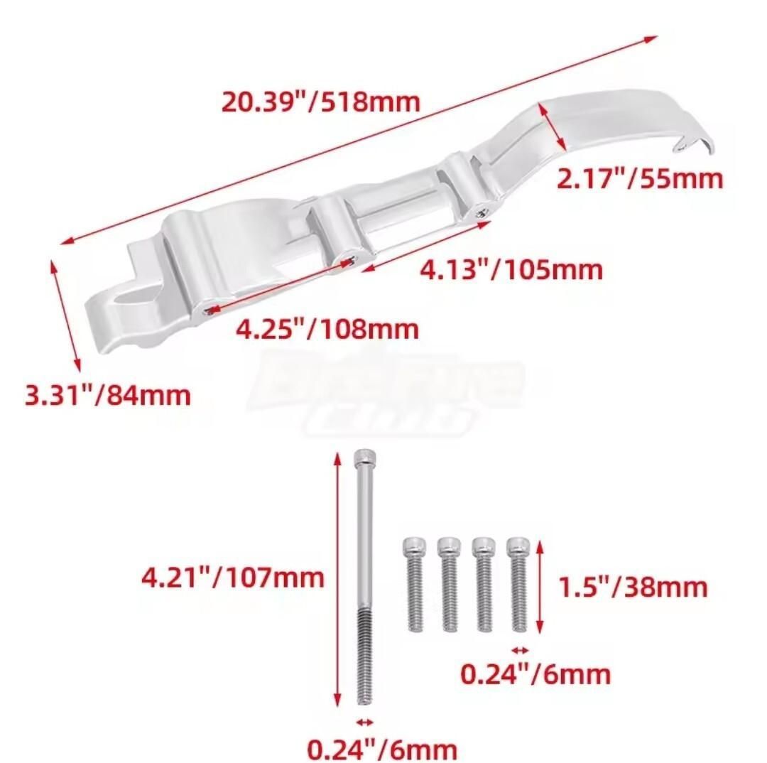 発送 ハーレー プライマリアクセントカバー ツーリングストリート