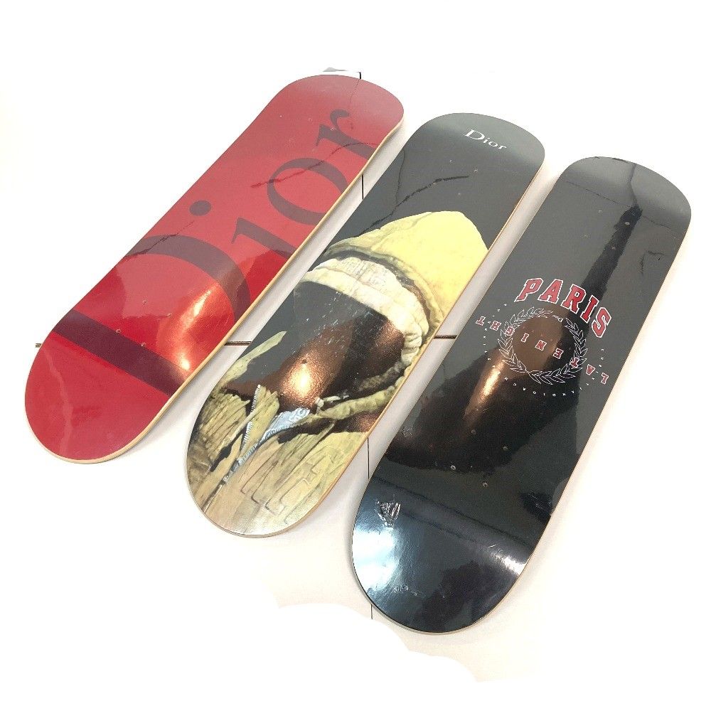 ディオール DIOR SKATEBOARD DECK 3 スケートボード デッキ - メルカリ 