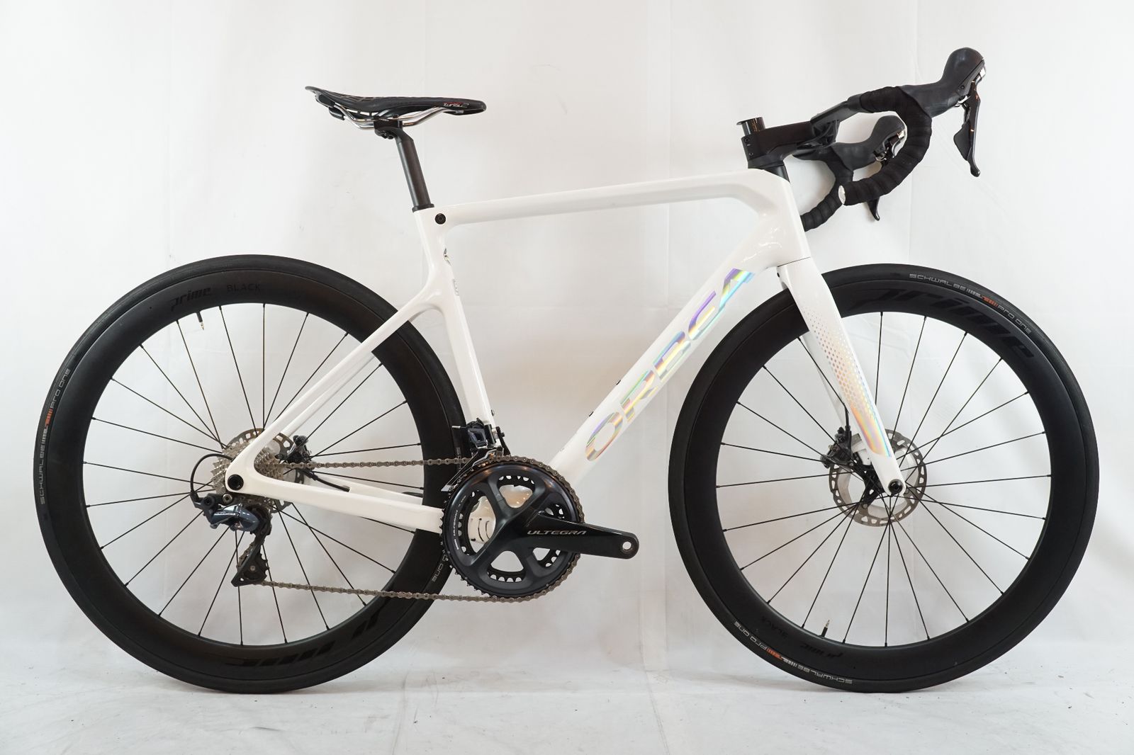 オルベア オルカ ブロンズ ホイールはカンパのシロッコ装着 オルベア