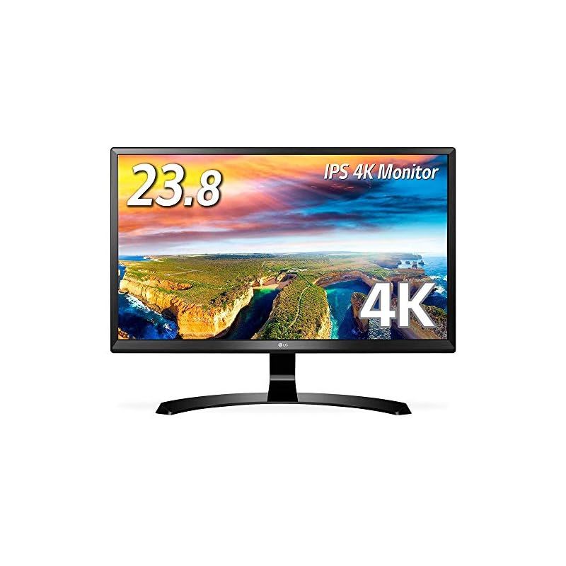 LG モニター ディスプレイ 24UD58-B 23.8インチ/4K(3840×2160)/IPS  非光沢/HDMI×2、DisplayPort/ブルーライト低減機能 - メルカリ