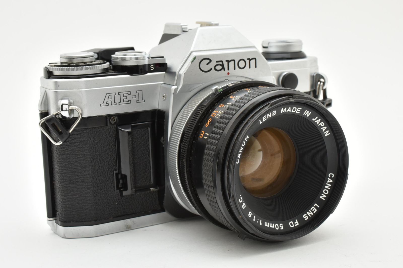 Canon／キヤノン AE-1 シルバー ボディ + FD 50mm F1.8 S.C