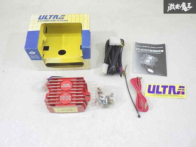 【きれい 実働外し!!】 永井電子 ULTRA ウルトラ セミトランジスタ イグニッションシステム セミトラ UTI-6000 SII  旧車 棚6-1