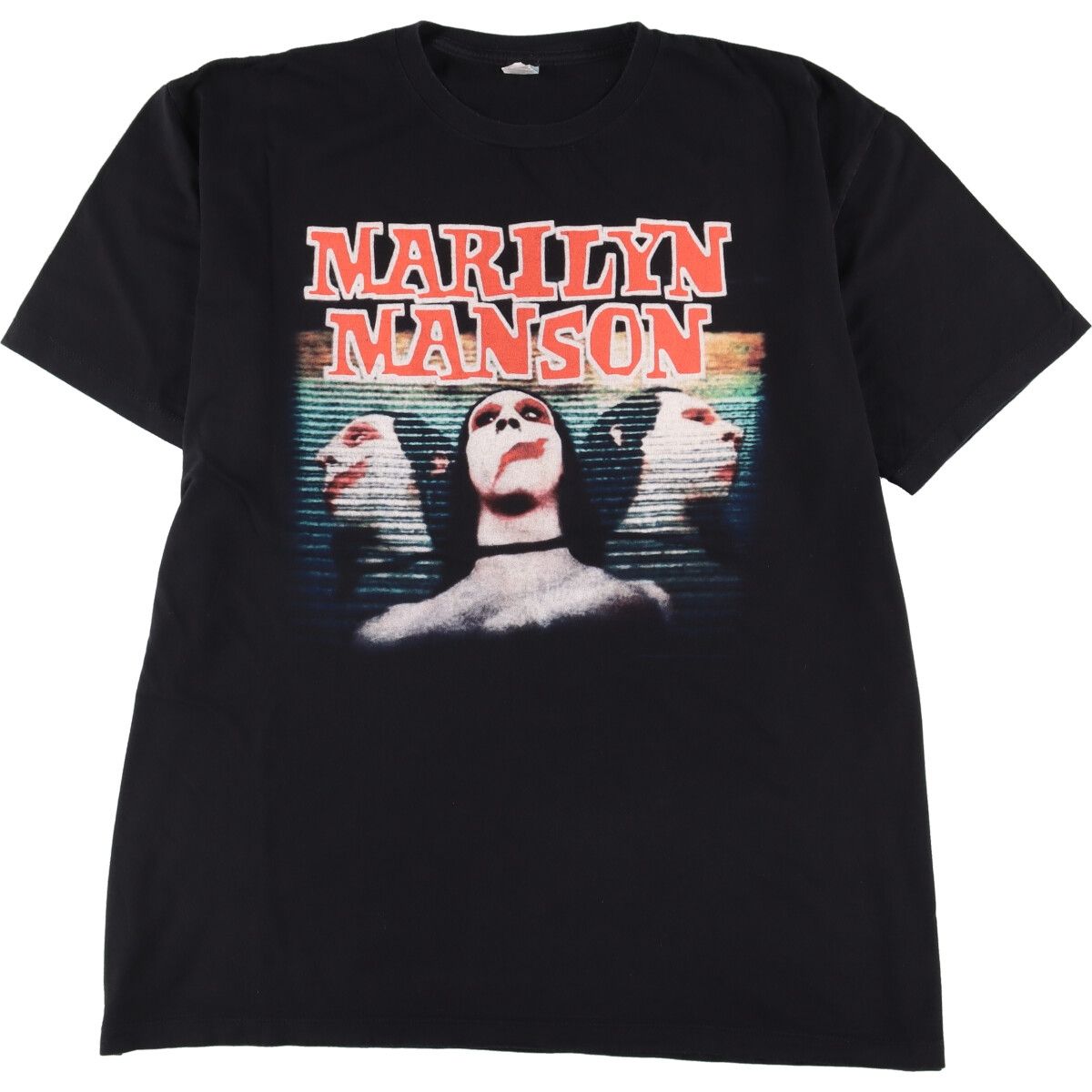 古着 Pacific MARILYN MANSON マリリンマンソン 両面プリント バンドT