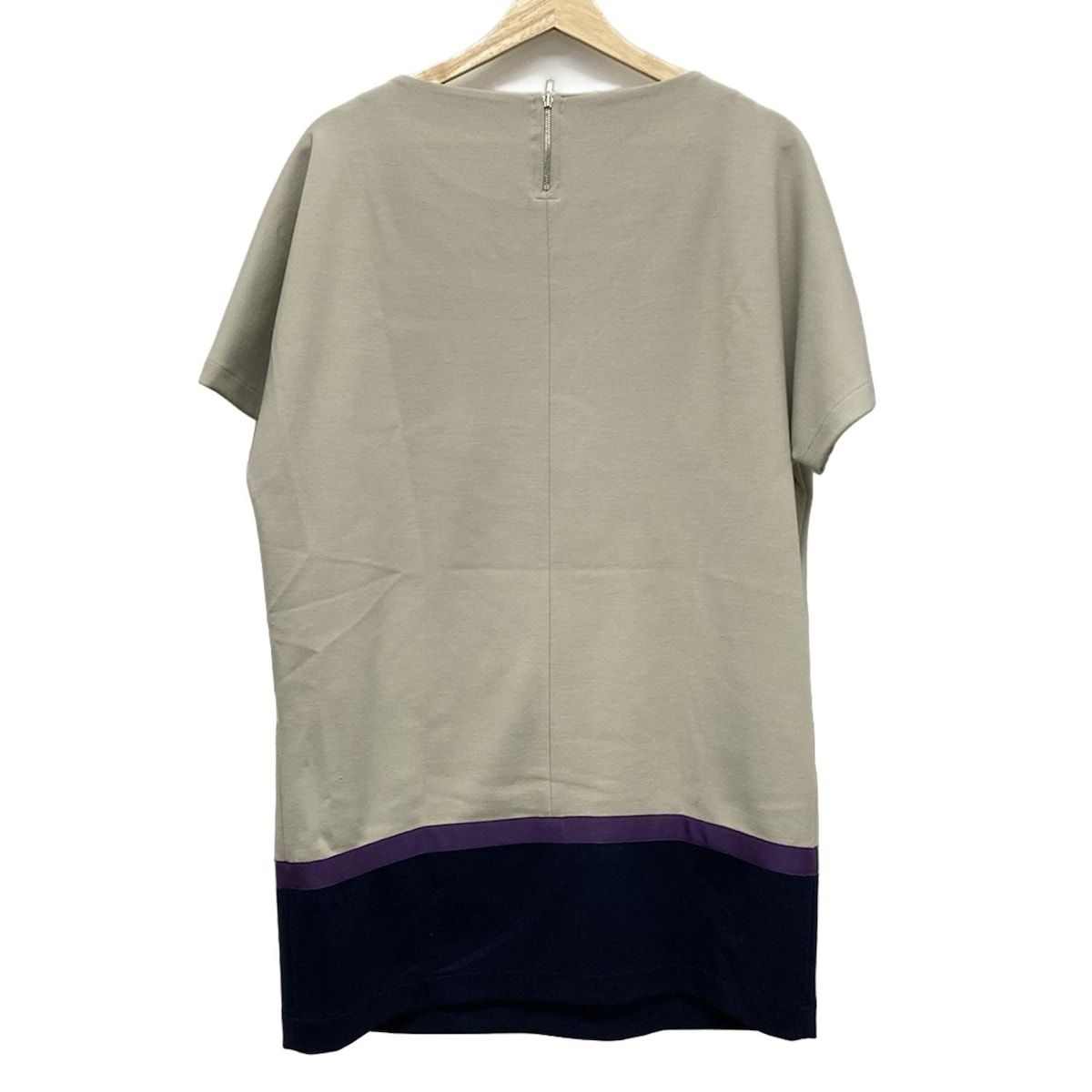 【未使用】レリアン チュニック 半袖 11号 日本製 タグ付き 未使用】レリアン チュニック 半袖 11号 日本製 タグ付き 未使用