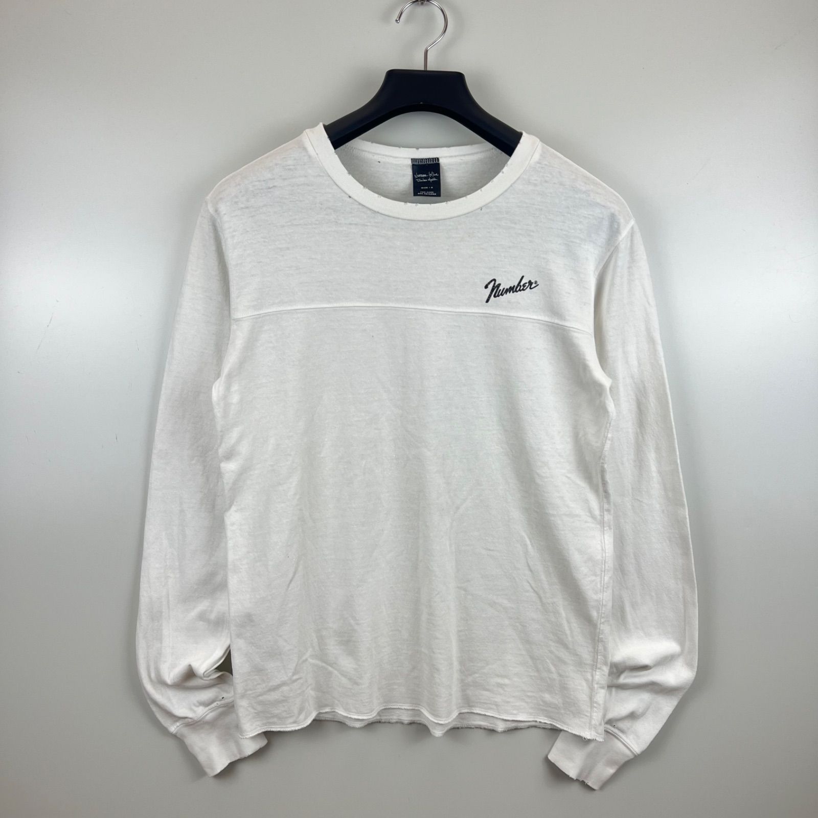 NUMBER (N)INE ハイスト期 05aw フェンダー ロンT NUMBER(N)INE 05AW y2k archive FENDER logo fb L/S Tee 2