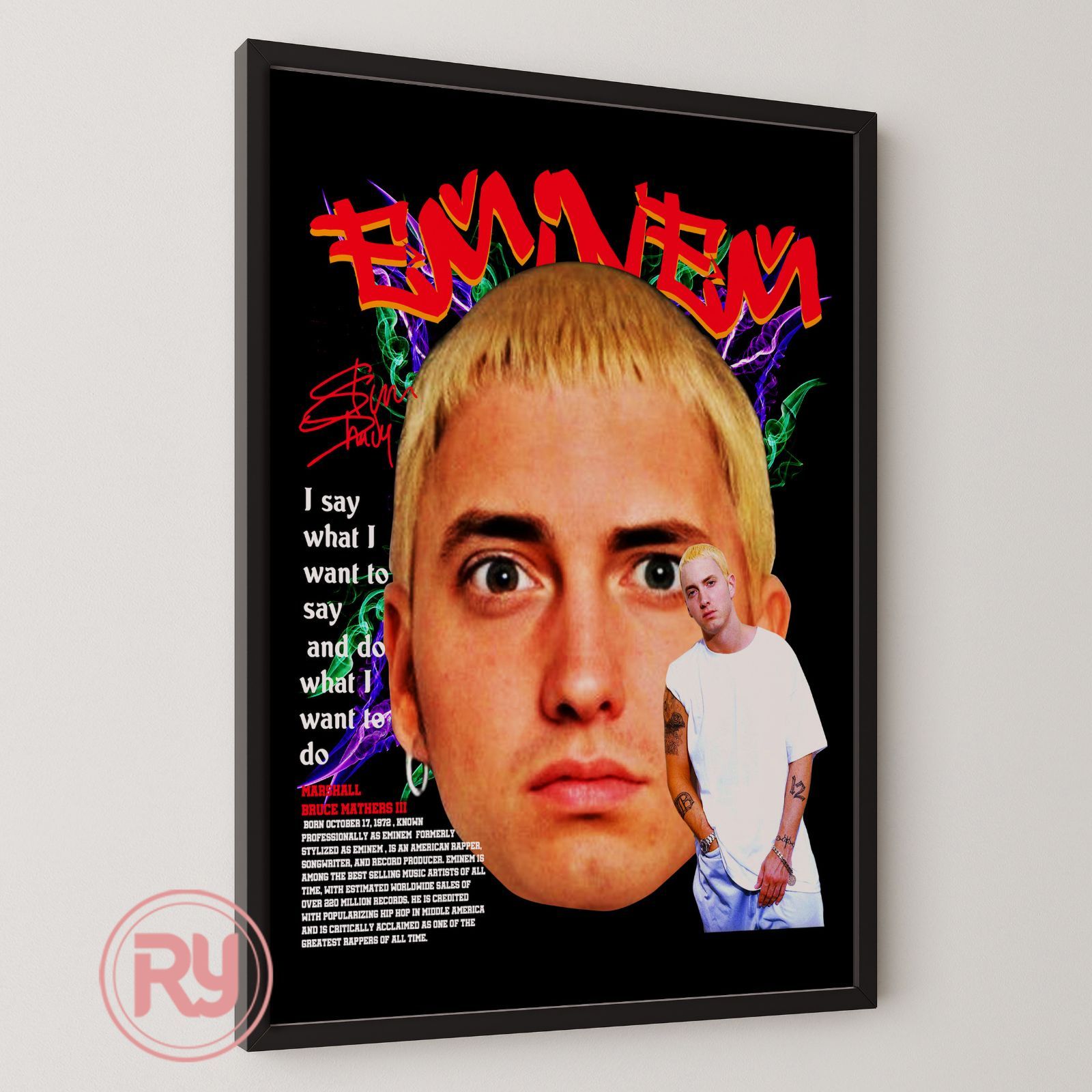 エミネム Eminem スリム・シェイディ Slim Shady ヒップホップ T