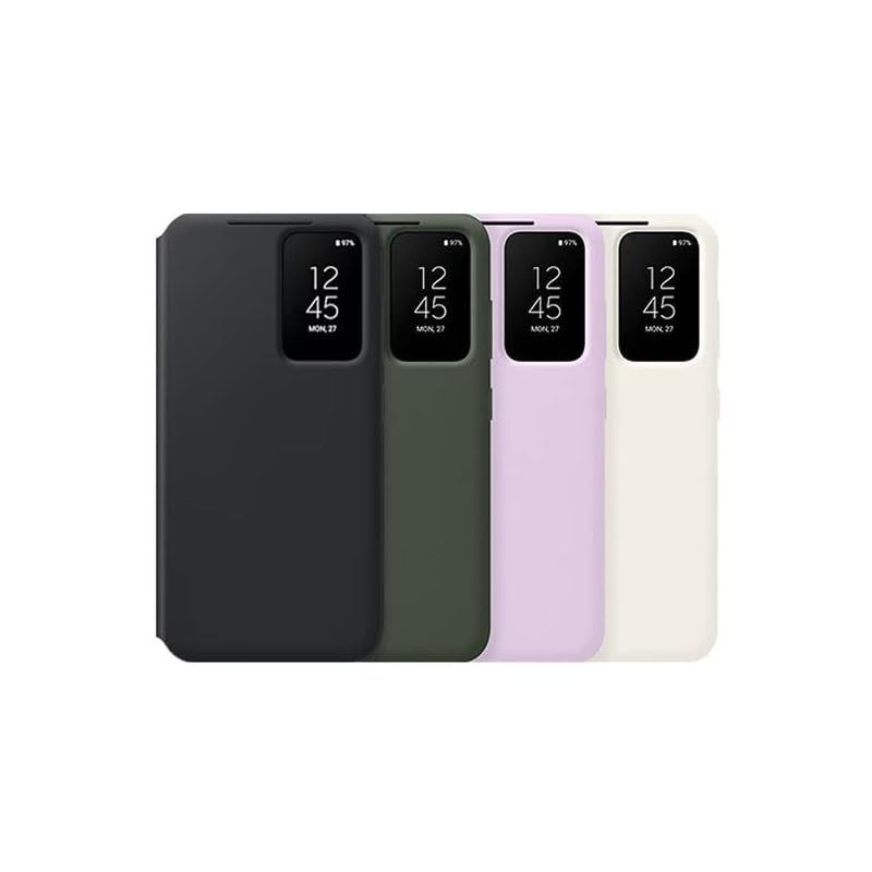 Galaxy S23 5G ケース 純正 スマートビュー ウォレット ケース SMART VIEW Wallet Case EF-ZS911 海外純正品 並行輸入品 携帯クリーナー付 ブラック 0