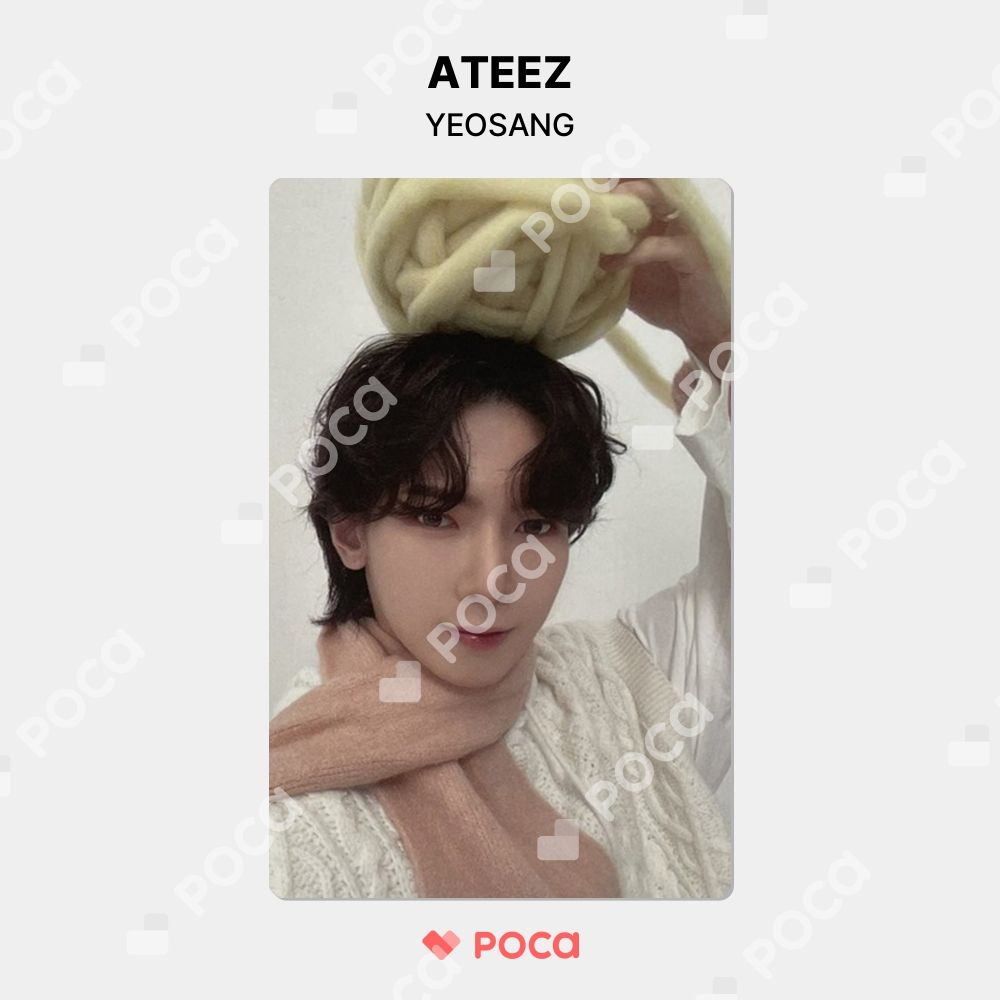 ATEEZ - ATEEZ SNOWMAN FACTORY MDトレカ ジョンホ ヨサン ATEEZ WINTER SPECIAL MD Snowman FACTORY Soundwave Official