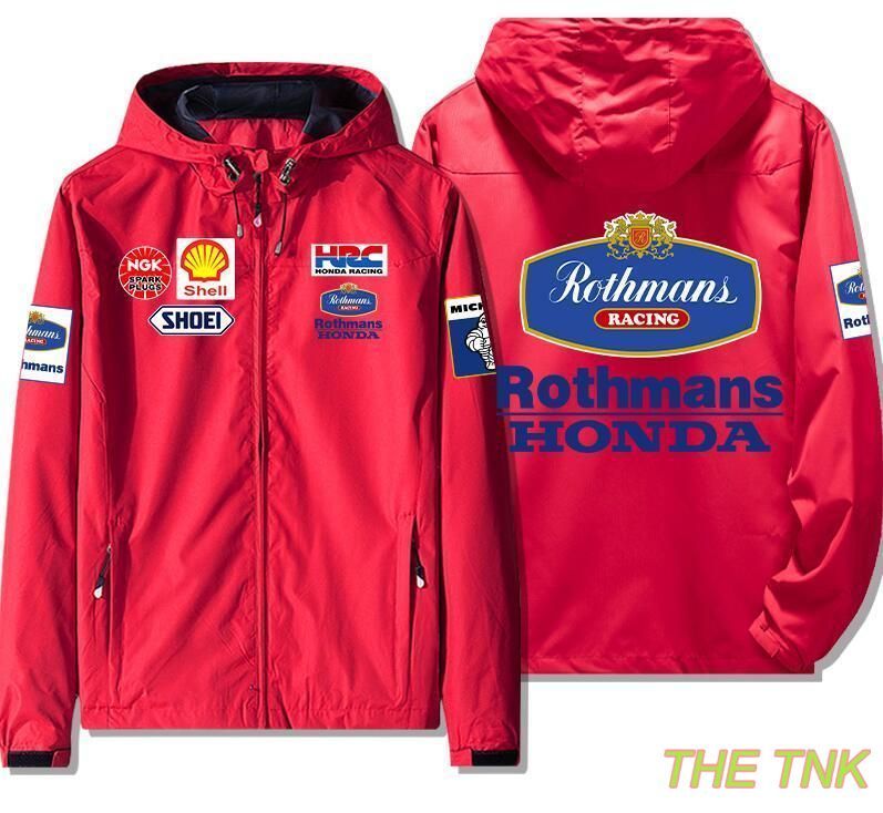 ロスマンズ HRC MotoGPスレーシング ジャケット Rothmans x honda バイクウエアグッズ 冬服 長袖 防風 厚手秋冬新品 -  メルカリ