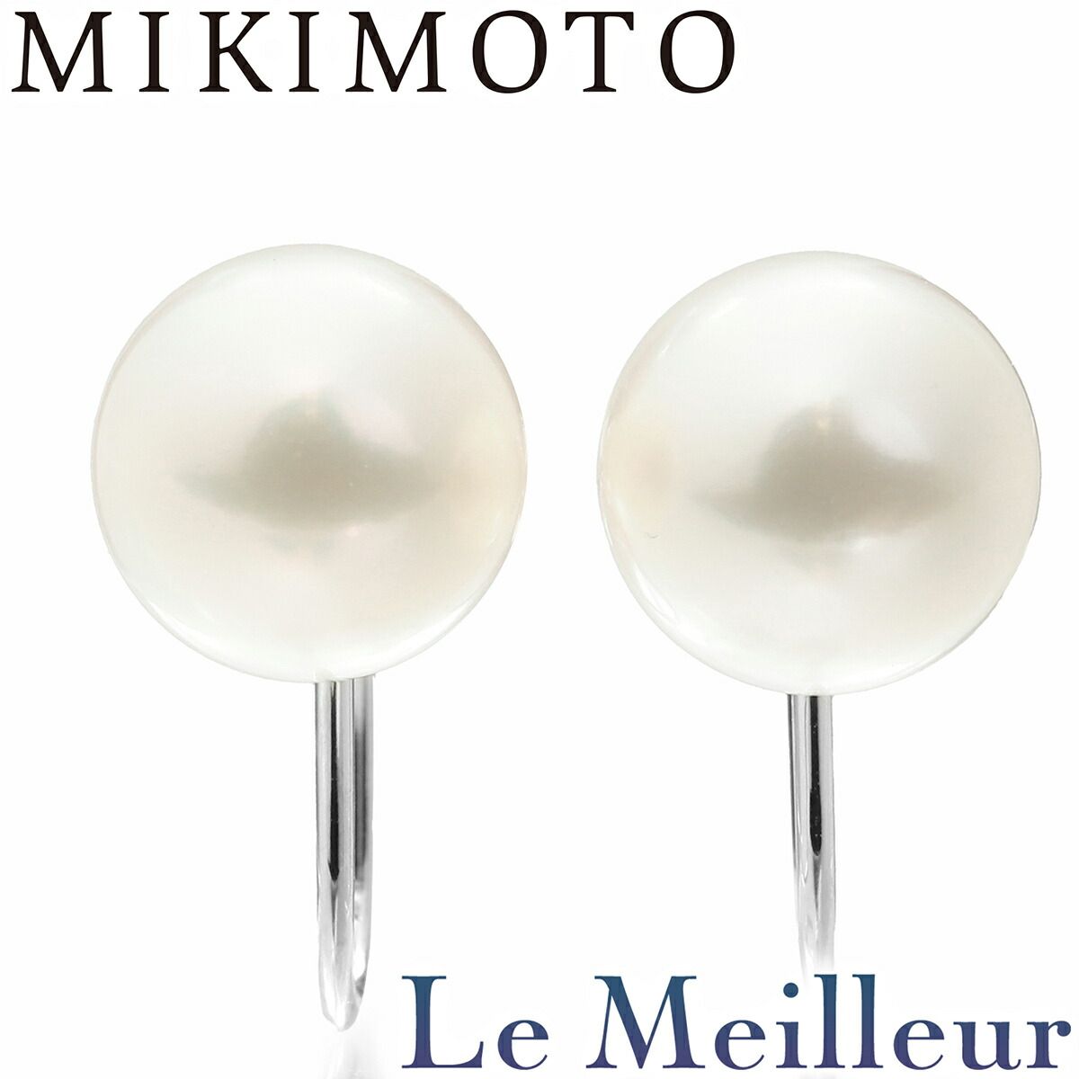 ミキモト アコヤパール ピアス 6.8mm ミキモト アコヤパール ピアス 6.2mm