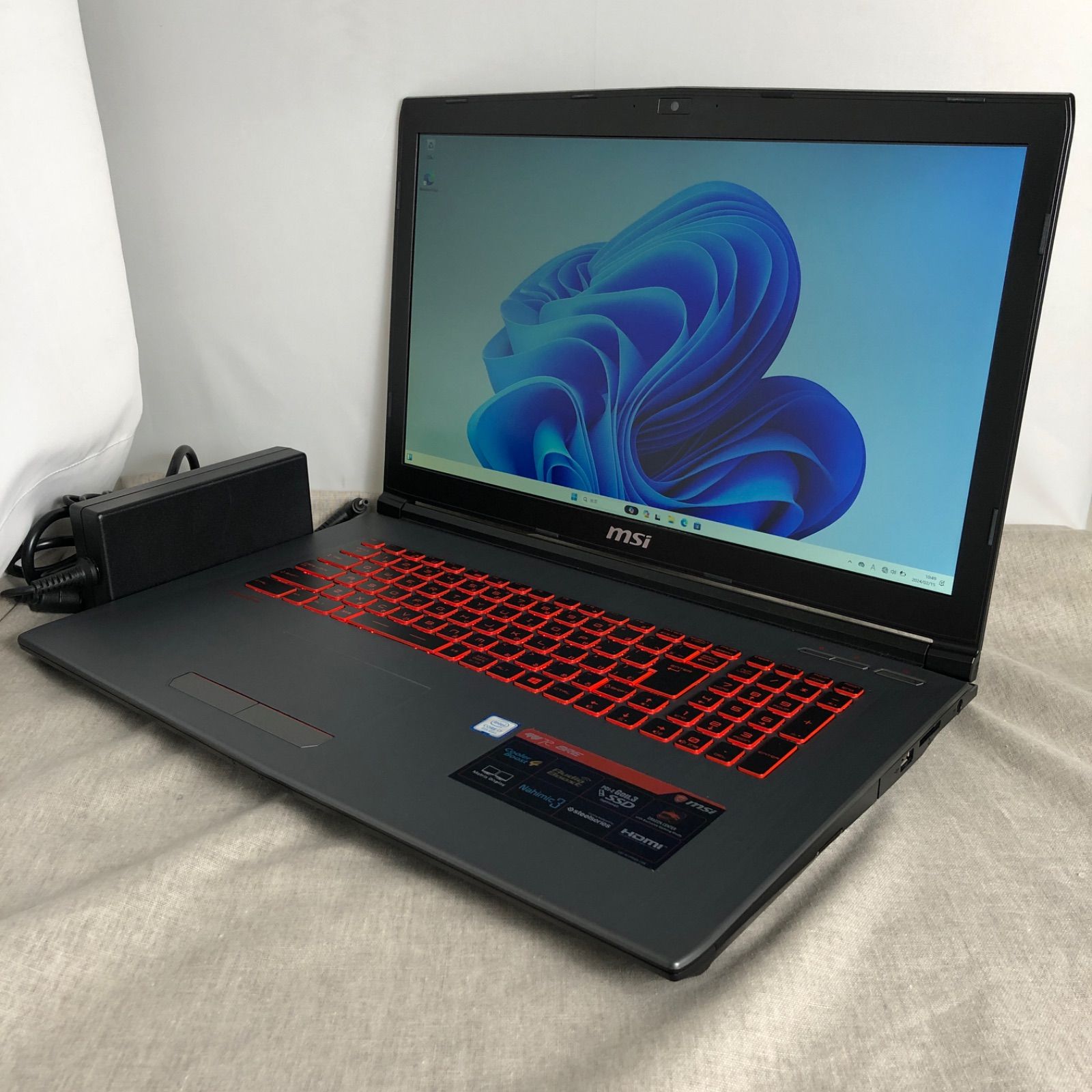 MSIゲーミングノートPC GV72 8RE-033JP