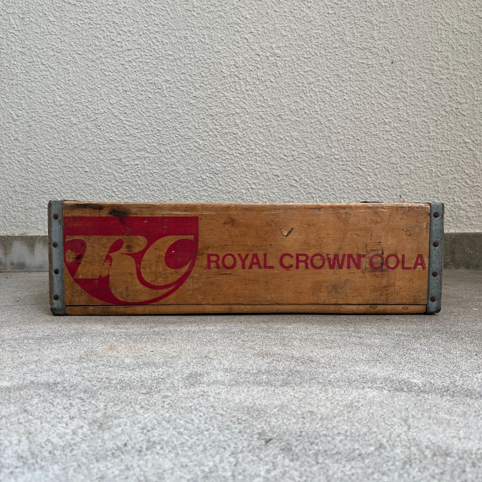 Royal Crown cola ヴィンテージ木箱 【公式通販】