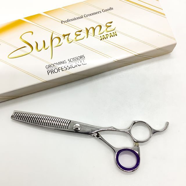 SUPREMEサプリーム DK-6303 トリミングシザー セニング オフセット 右利き トリマー ペット 6インチ sc2138