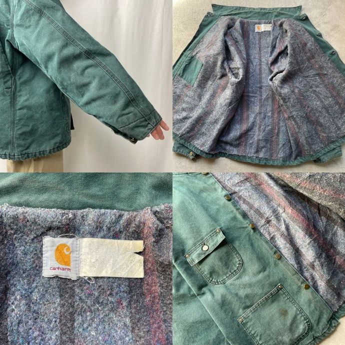 80年代 USA製 Carhartt カーハート ダック地 ミシガンチョアコート