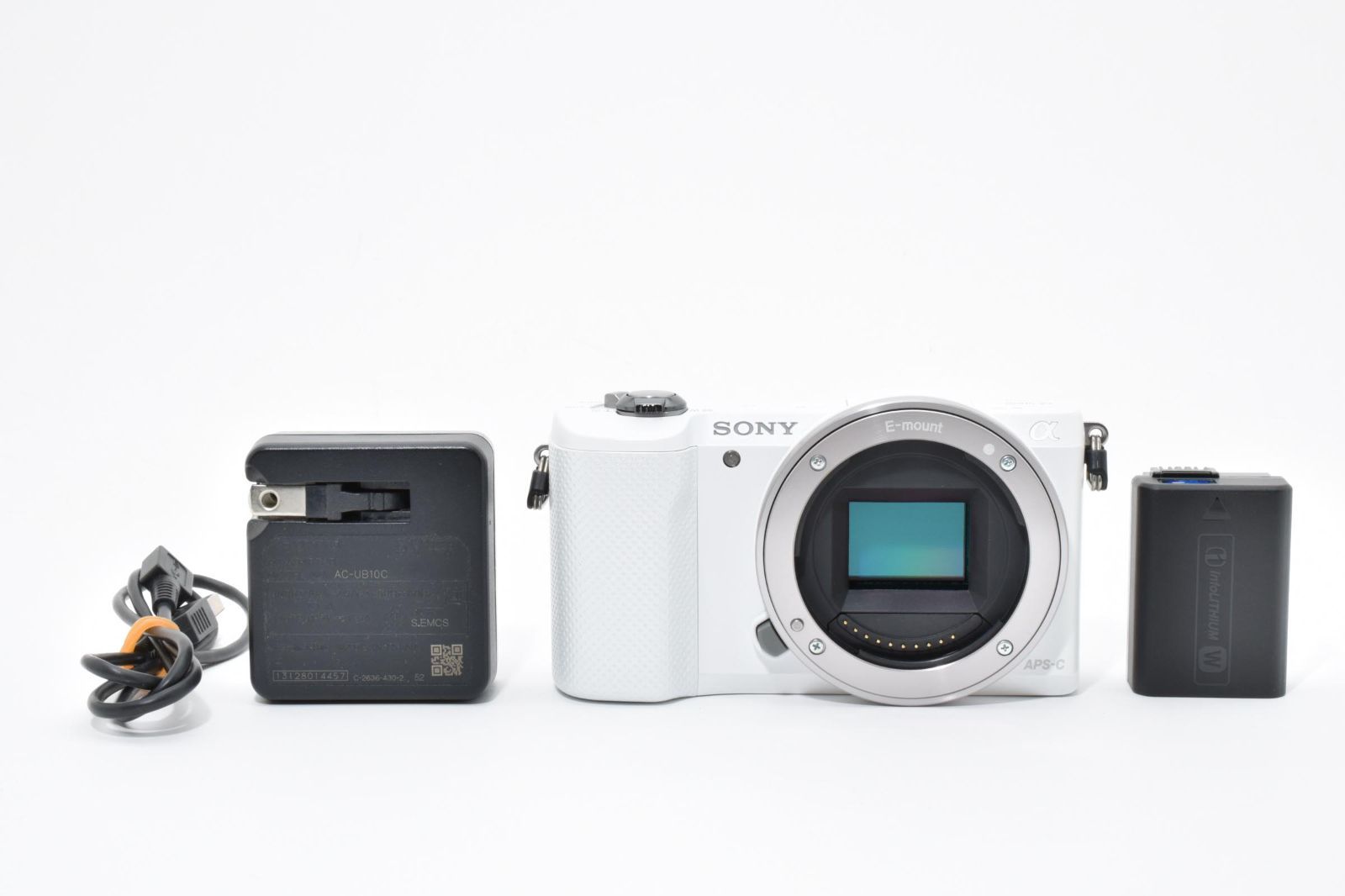 返品保証 実用品 SONY ソニー α5000 ミラーレス一眼カメラ 09251018