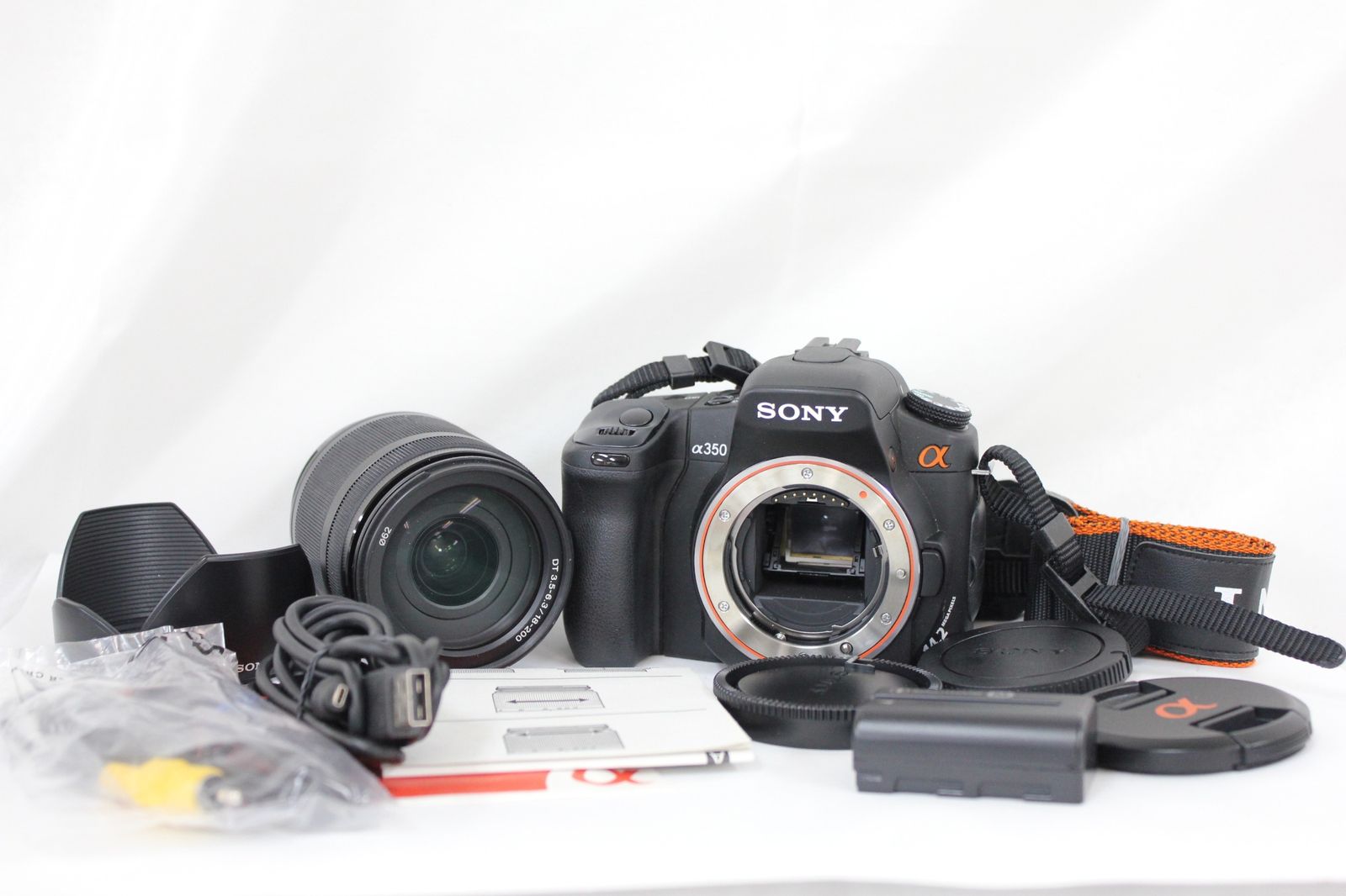 SONY α350 デジタル一眼レフカメラ 18-200mmレンズ付き α（ソニー） ソニー デジタル一眼レフカメラ SONY α350 18-55mm 75