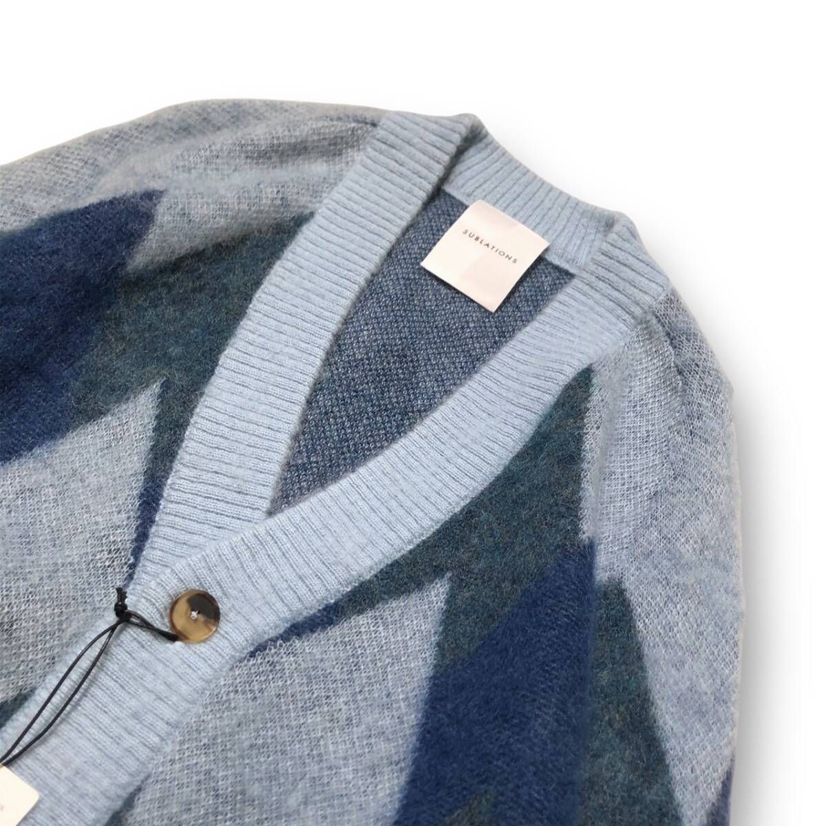 SUBLATION LOW silhouette MOHAIR CARDIGAN カーディガン サブ