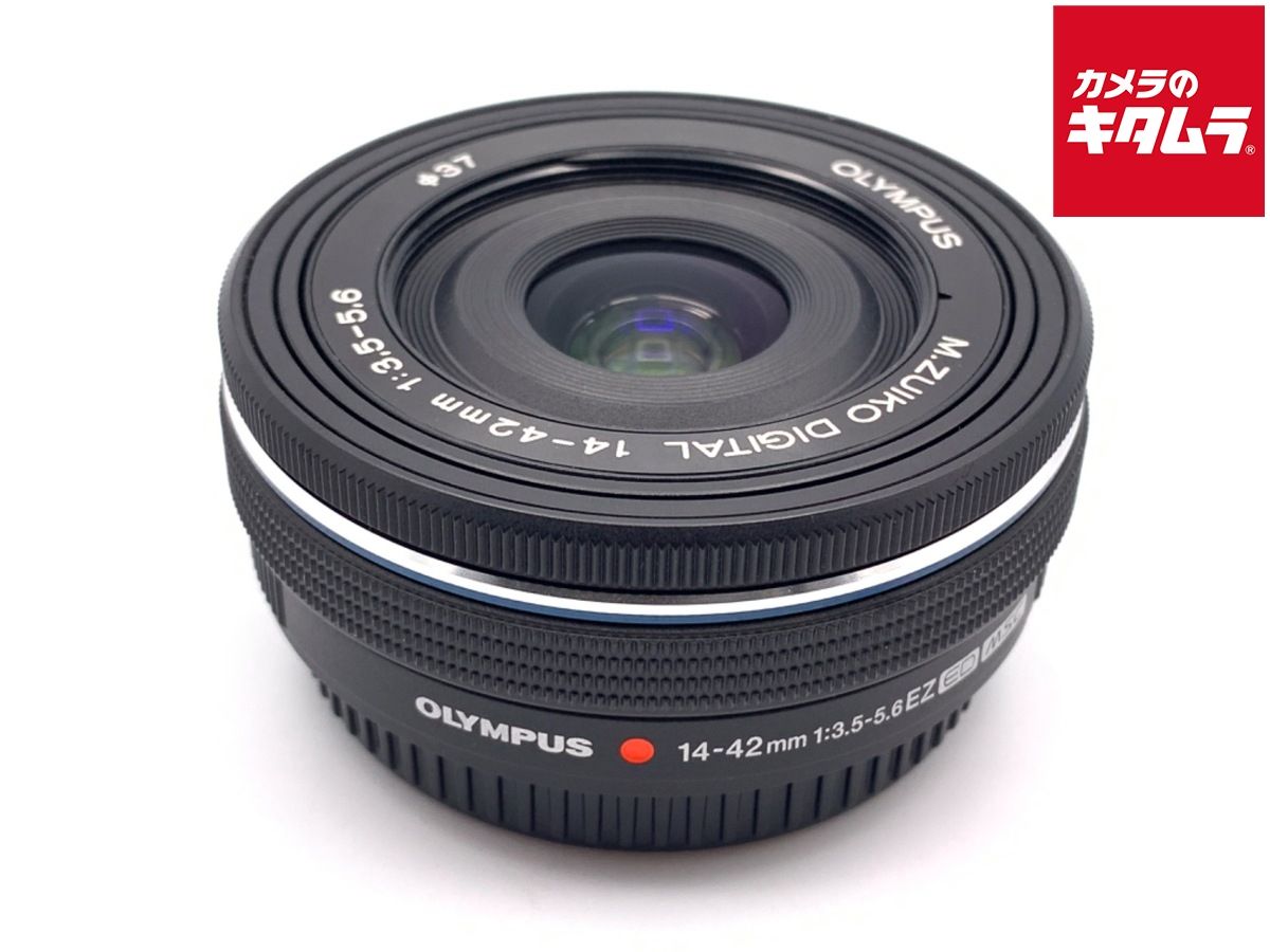 並品 オリンパス M.ZUIKO DIGITAL ED 14-42mm F3.5-5.6 EZ ブラック