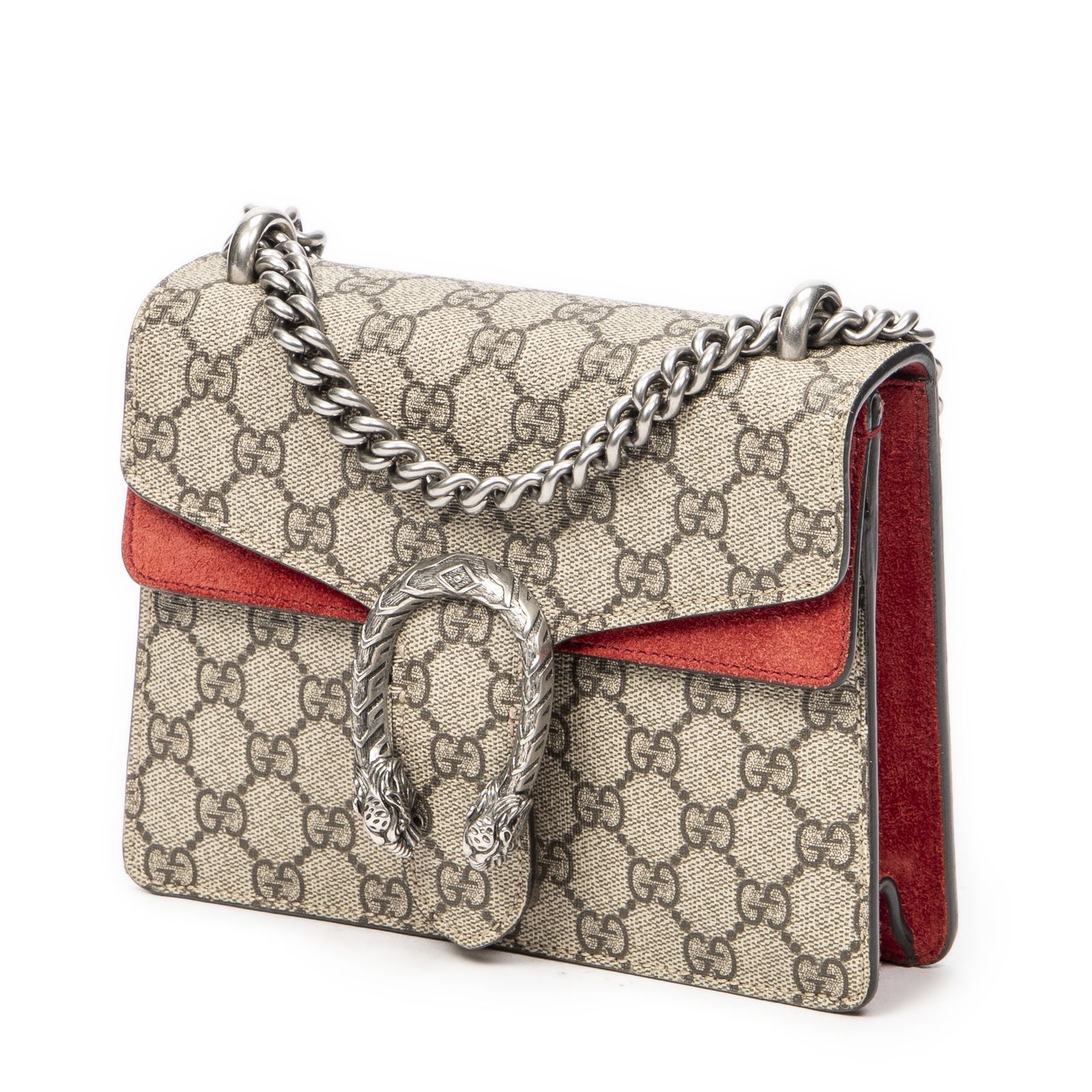 全国配信早速送料無料！ GUCCI グッチミニディオニュソスベージュ レッドスプリームPVCキャンバスA 記念品