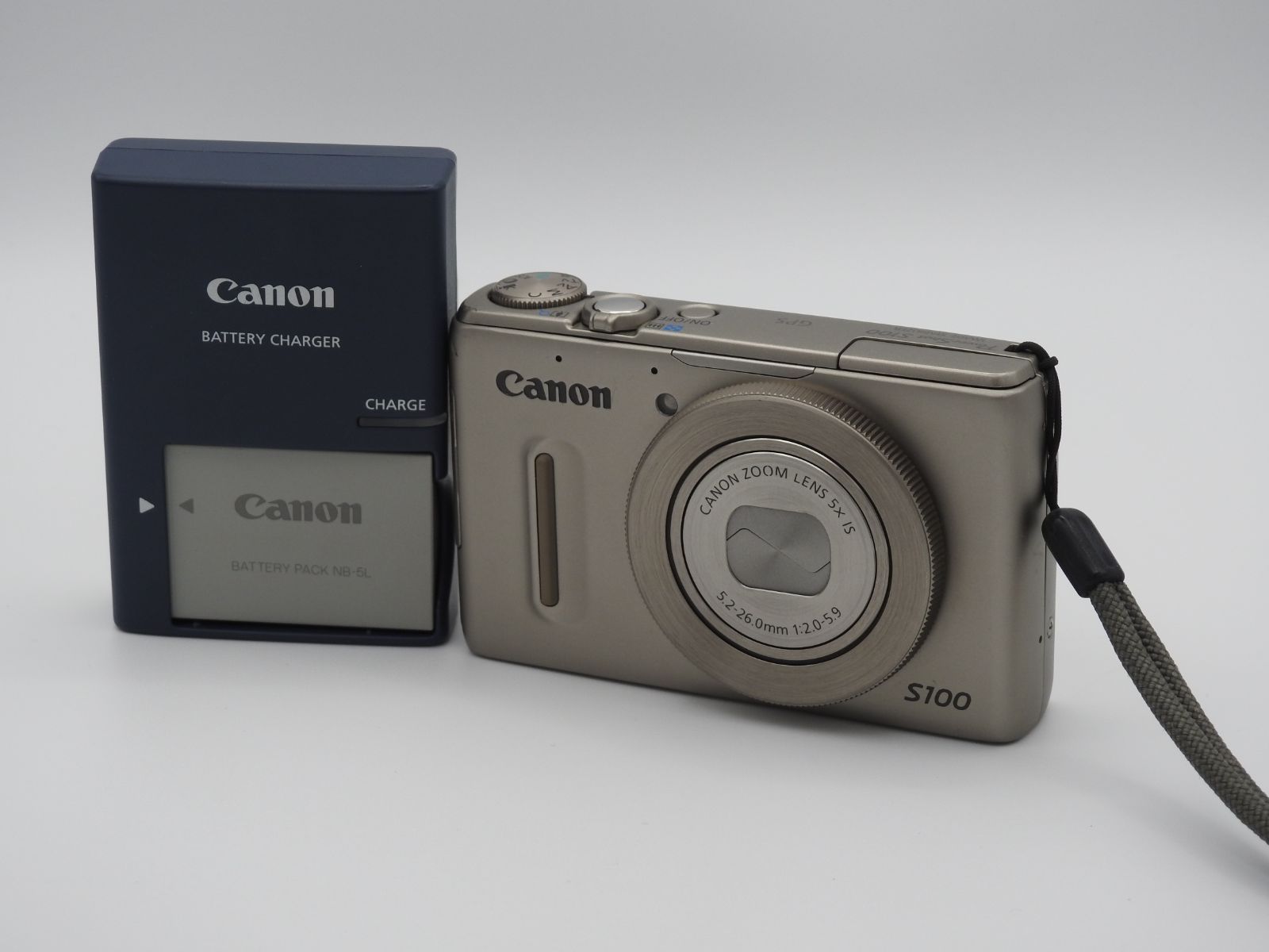 美品】Canon PowerShot S100 12.1MP x5倍ズーム シルバー - メルカリ