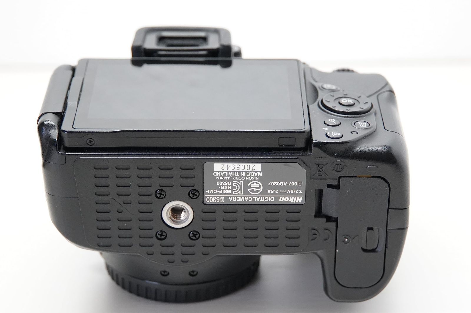 Nikon デジタル一眼レフカメラ D5300 ブラック 2400万画素 3.2型液晶 D5300BK カメラのロジネットワン メルカリ