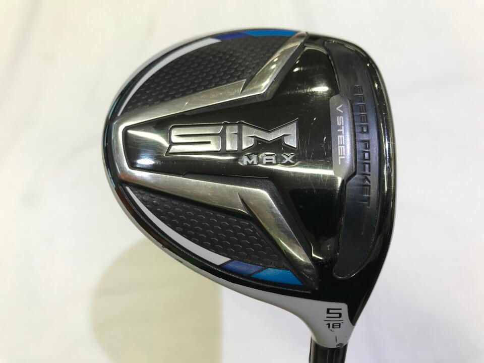 【即納】SIM MAX | 18 | S | TENSEI BLUE TM50 | 中古 | フェアウェイウッド | テーラーメイド