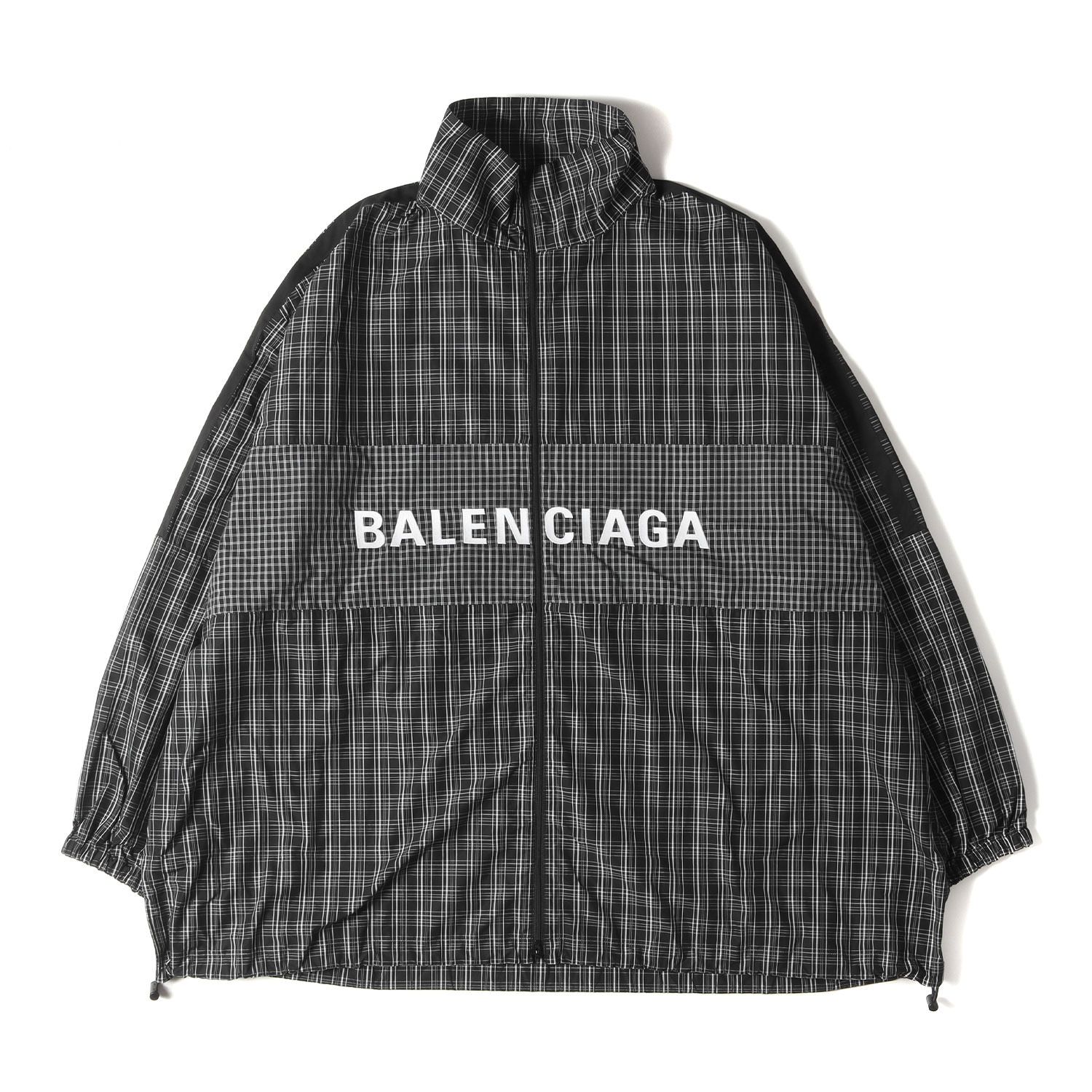BALENCIAGA バレンシアガ ジャケット サイズ:48 19SS ロゴ 刺繍 