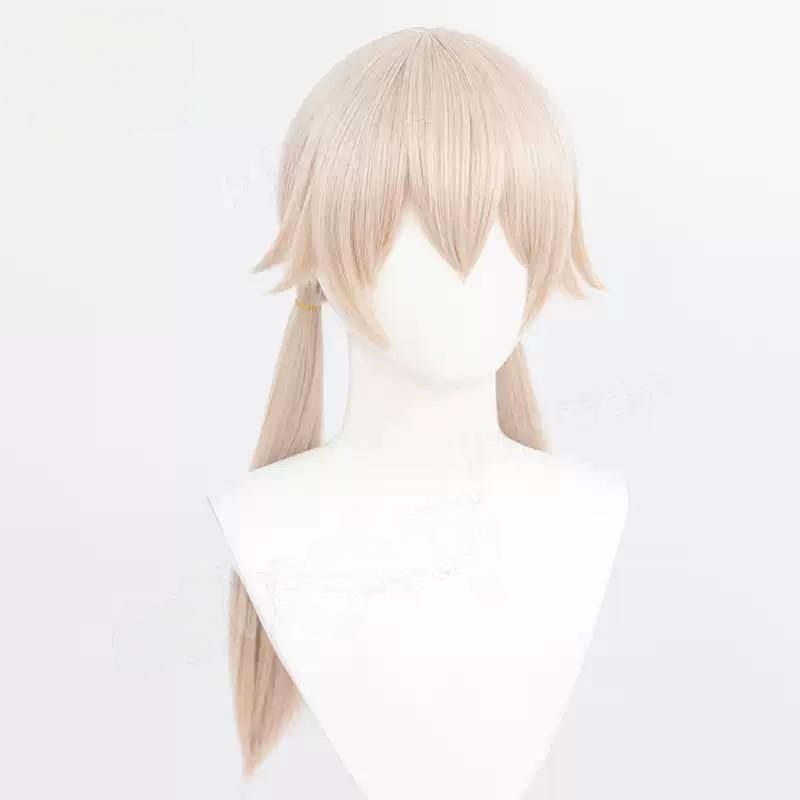 阿慈谷ヒフミ ブルーアーカイブ コスプレ ウィッグ ネット付き