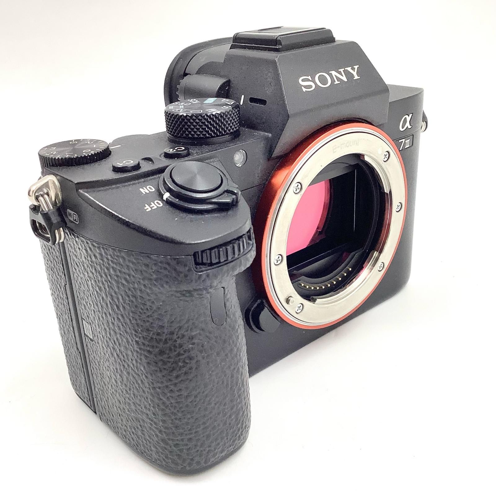 Sony デジタル一眼 α7 III ILCE 7 M 3 ボディ ブラック シャッター68596回