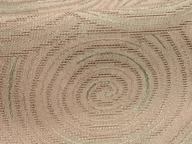 平和屋着物▽道行コート スリーシーズン 春夏秋 塵除け 渦巻き文 反端