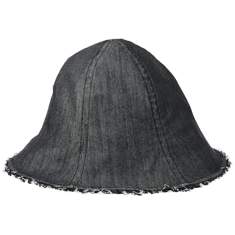 [オルネート] ハット 別注 DENIM FRINGE TULIP HAT レディース BLACK (01) 0