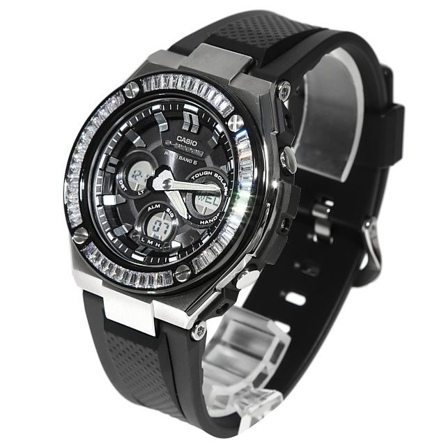 G-SHOCK G-Steel GST w300 バゲットカットCZダイヤ - メルカリ