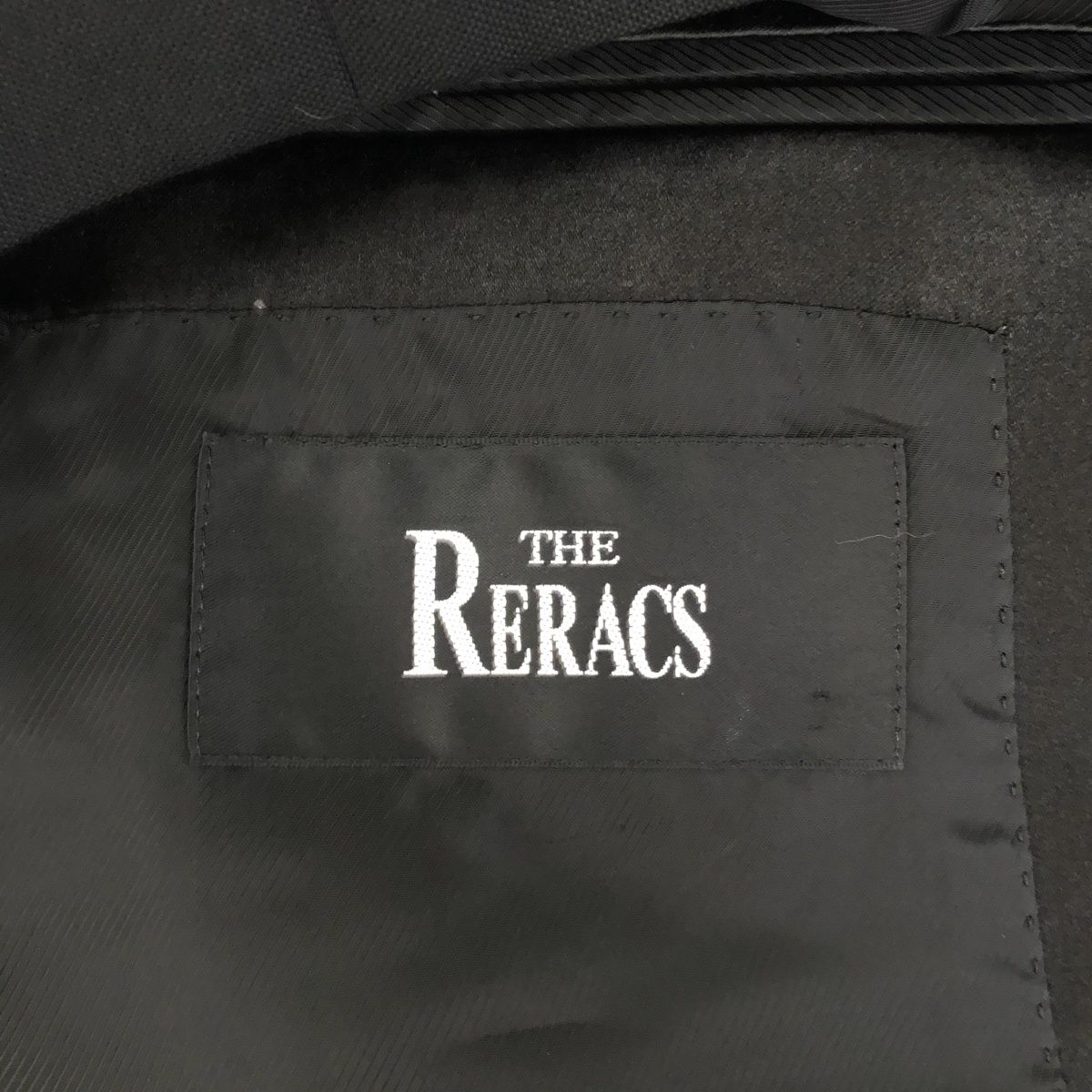 THE RERACS ザ リラクス 14SS スモーキングロングタキシードジャケット 14SS-REJK-020L ブラック 38 - メルカリ