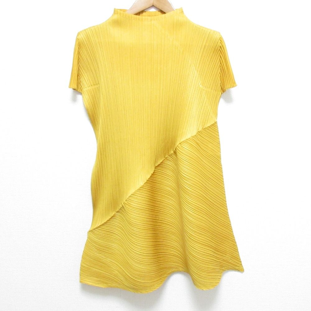 美品 21AW PLEATS PLEASE プリーツプリーズ ミニワンピース チュニック