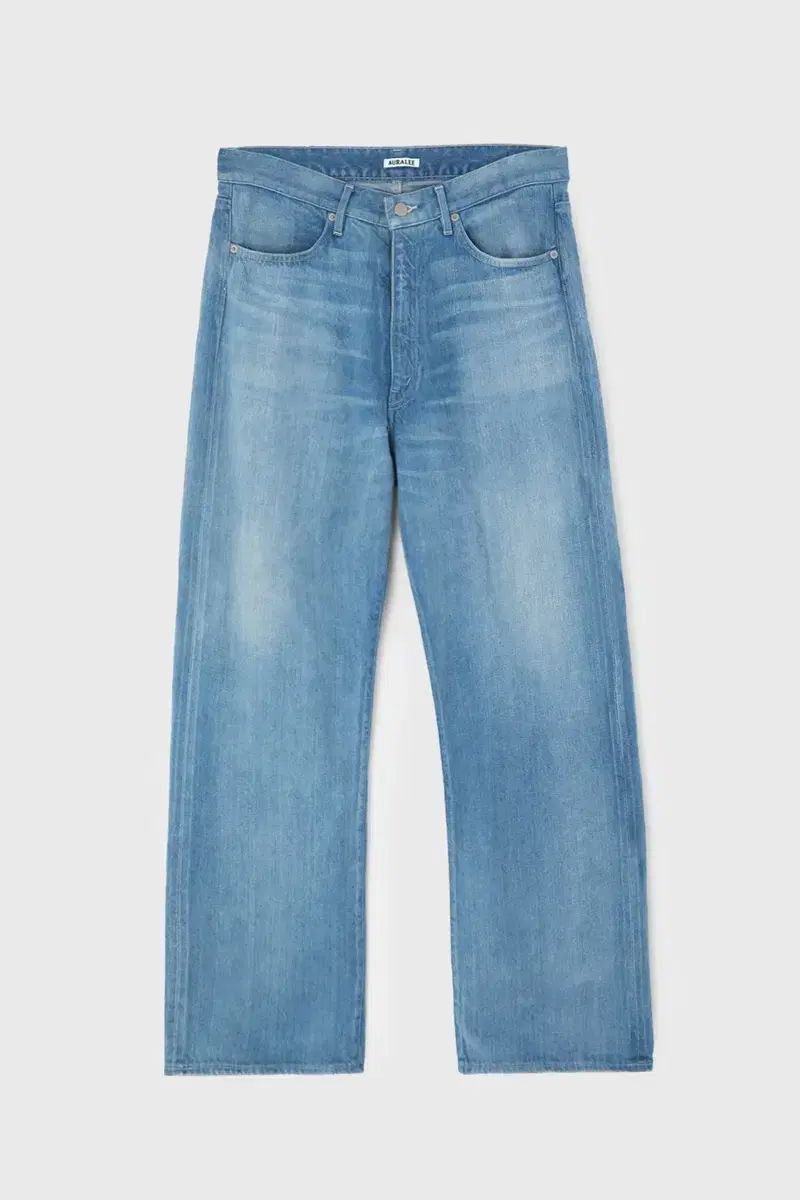 AURALEE 25SS セルビッジライトワイドデニム 25SS AURALEE(オーラリー) セルビッジ フェイディド ライト