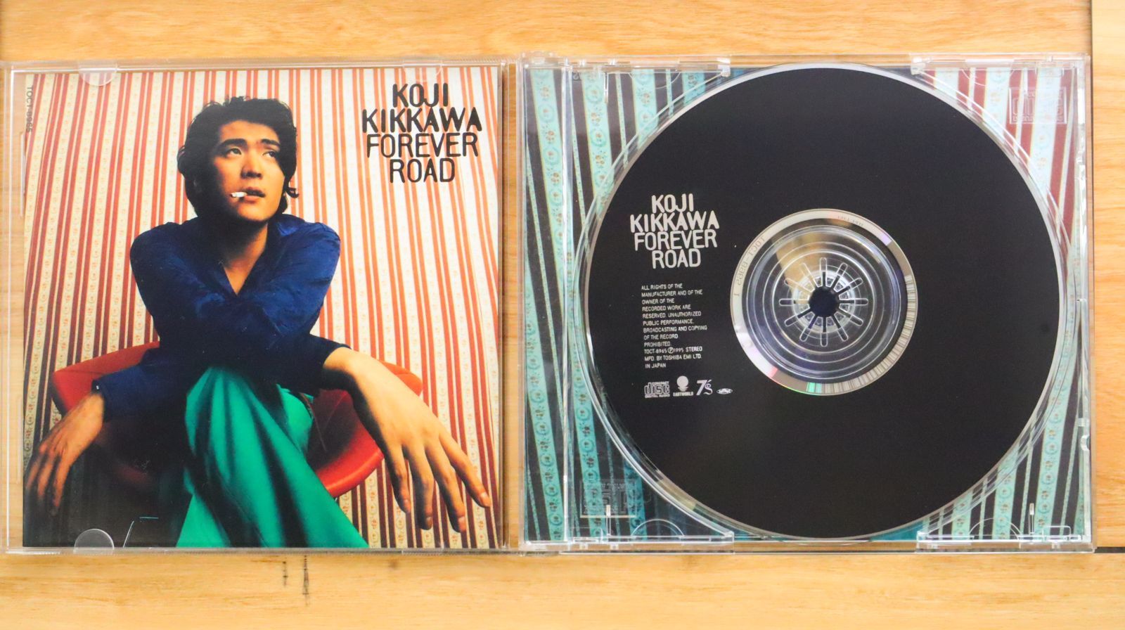 BUDDY LEE X keikiiiコラボ　Ves 国内盤CD☆吉川晃司/K ji Kikkawa□ FOREVER ROAD 【TOCT8965