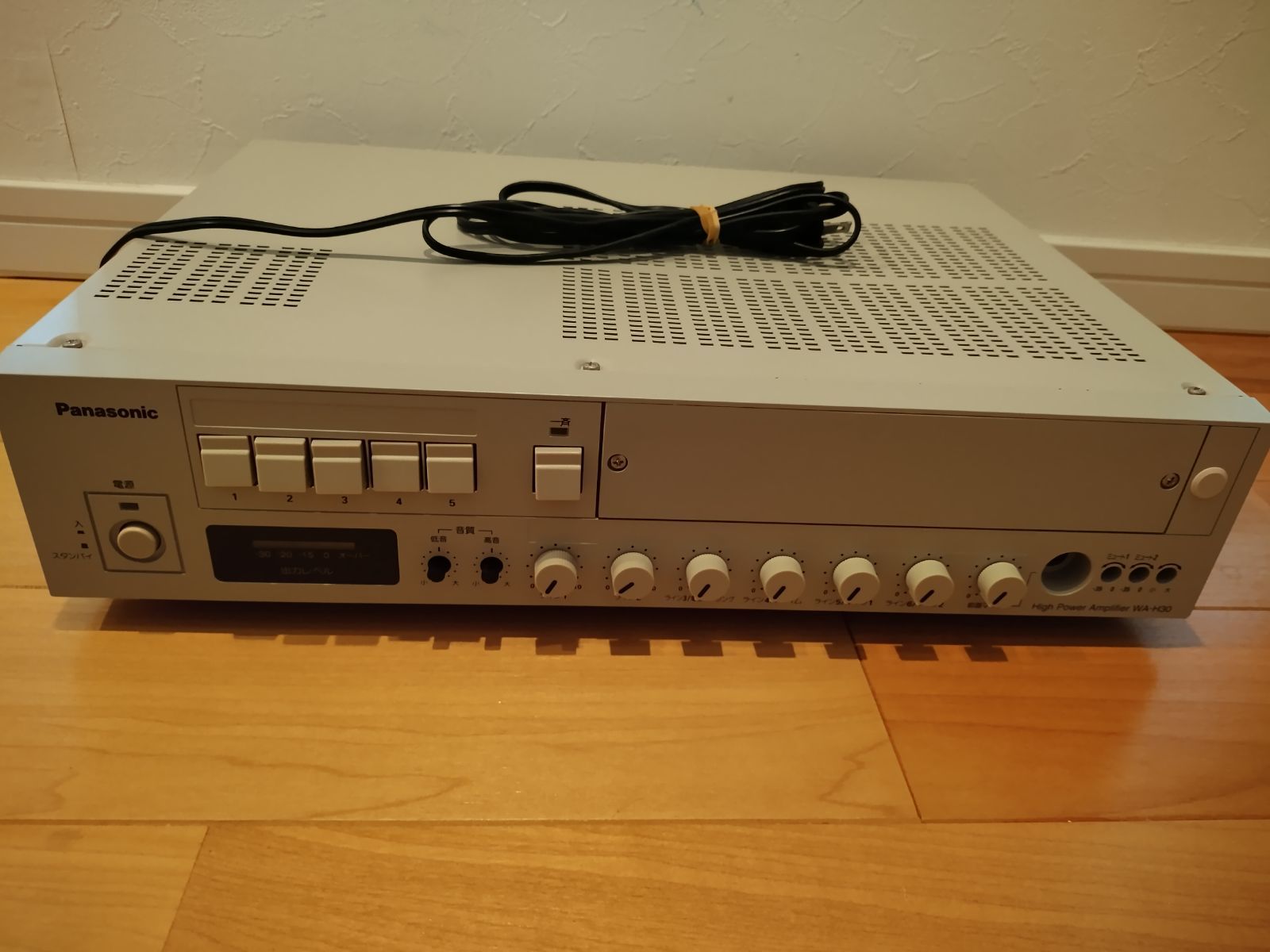 パナソニック ハイパワーアンプ 30W WA-H30 パワーアンプ パナソニック ハイパワーアンプ 30W WA-H30 パワーアンプ