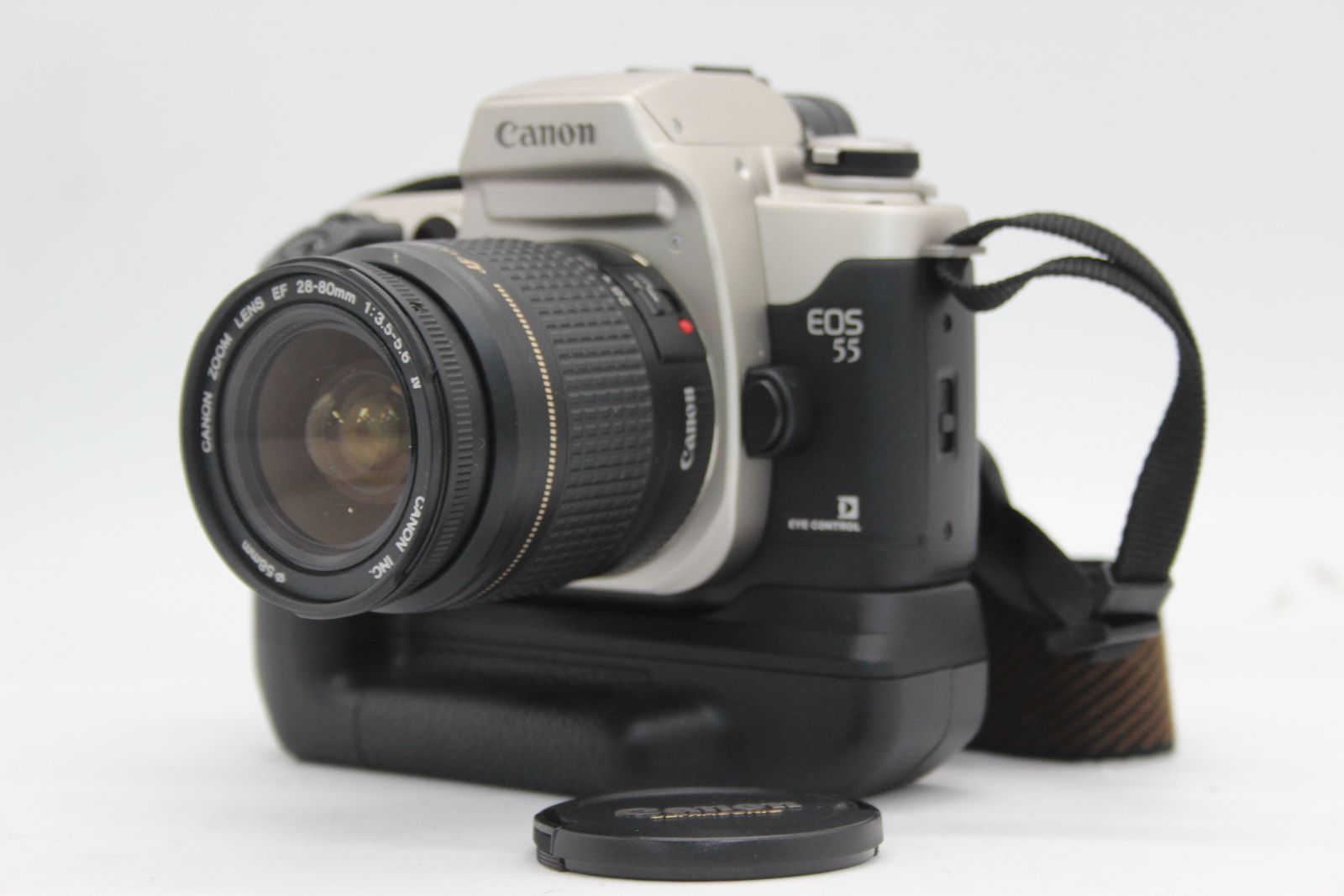 ☆canonのフィルムカメラ☆「EOS 55」レンズ付き♪ レトロ、希少