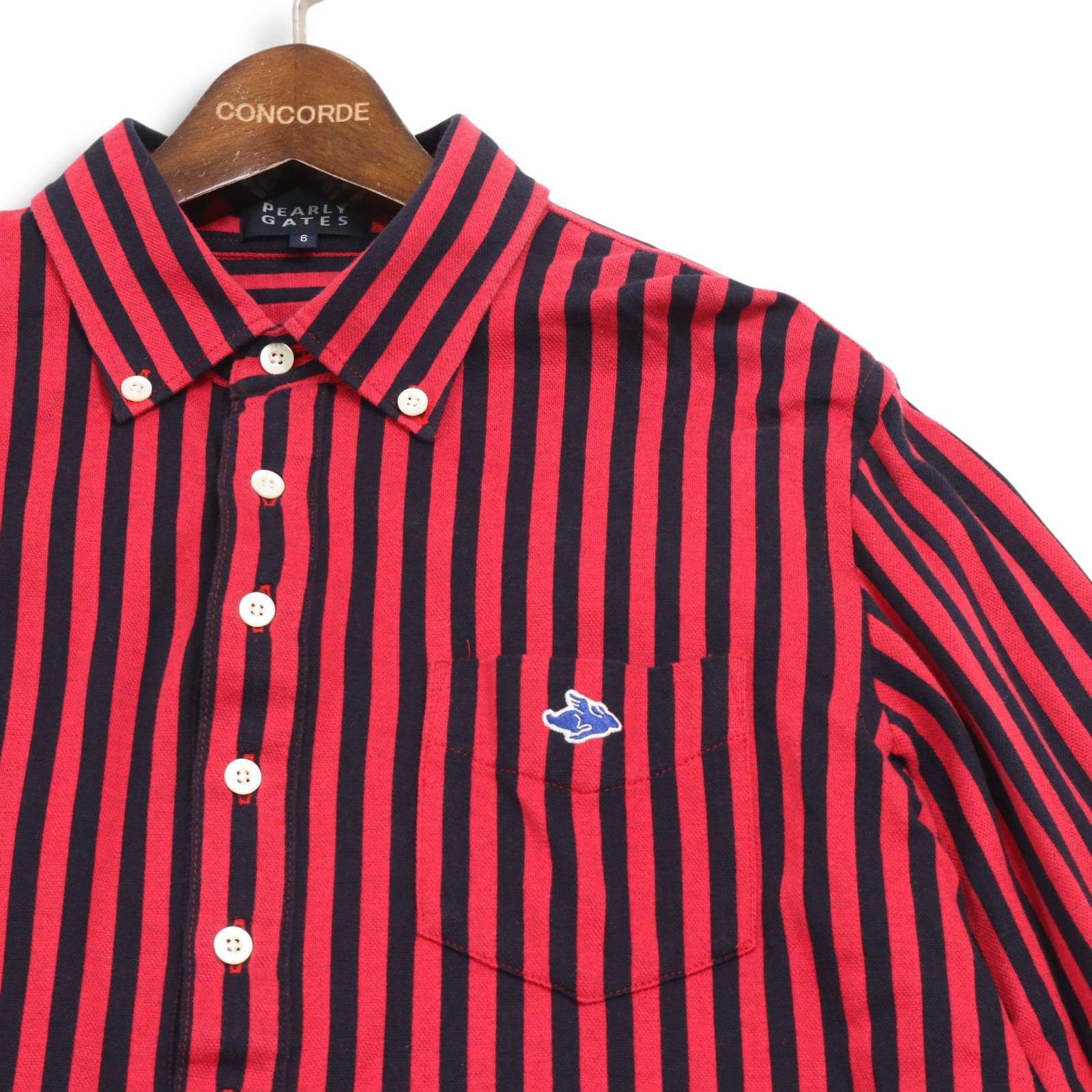 高級！パーリーゲイツ PEARLYGATES ゴルフシャツサイズ6 日本製 高級！パーリーゲイツ PEARLYGATES ゴルフシャツ サイズ6 日本製