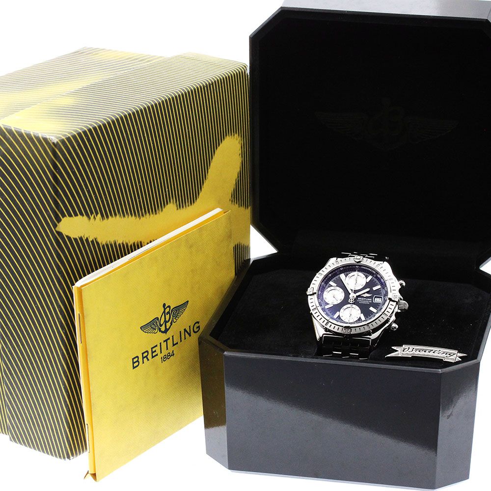 ブライトリング BREITLING A13352 クロノマット デイト 自動巻き メンズ き_908363