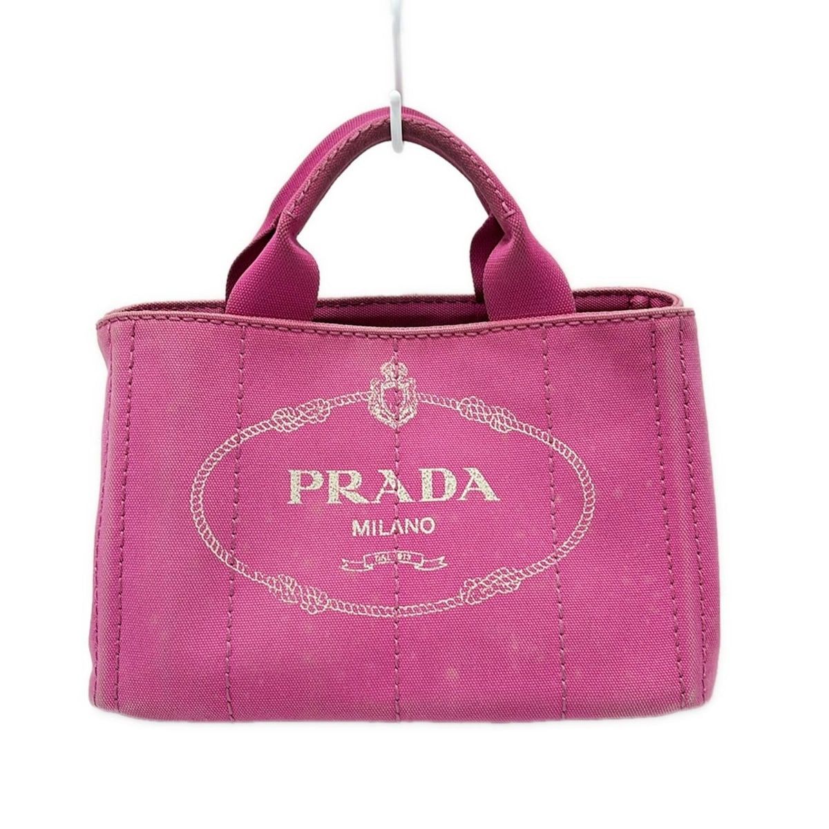 PRADA プラダ トートバッグ CANAPA B2439G ピンク 2way