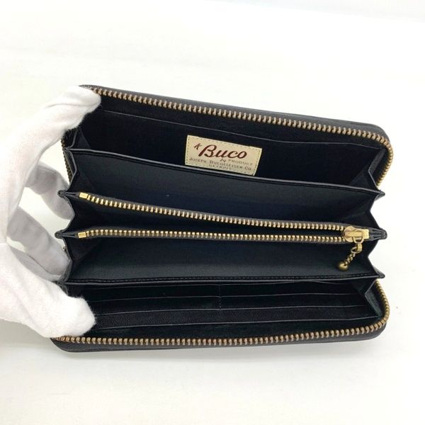 新品未使用✨BUCO ブーコ　ロングウォレット　BA17001 ブラック　レザー BUCO HORSEHIDE PADDED WALLET | WALLET | The Real McCoy's