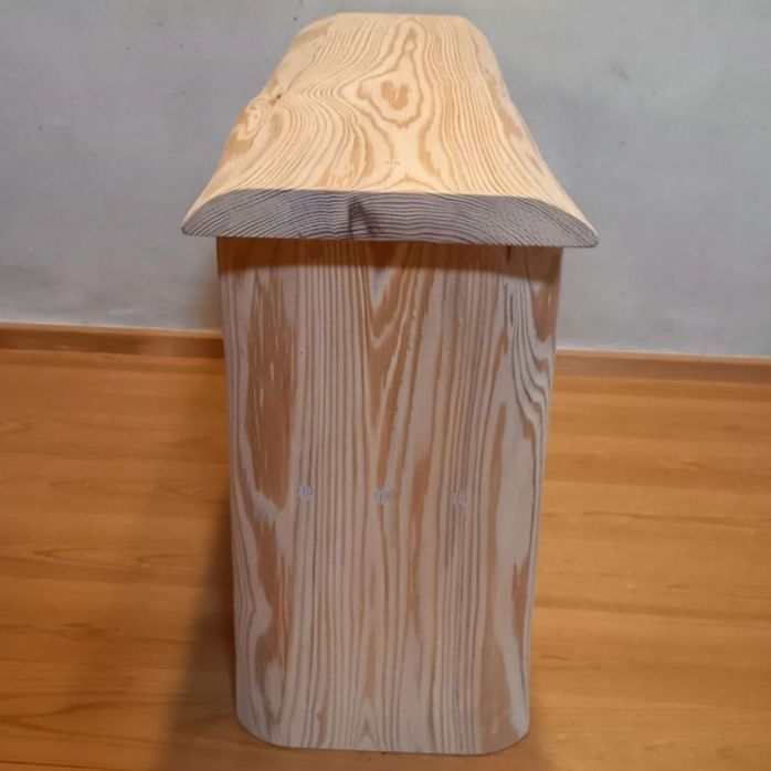 一点物 国産杉白 棚付きスツール ナチュラル | 椅子 木製家具 USTAUSTRALIA_COM_AU