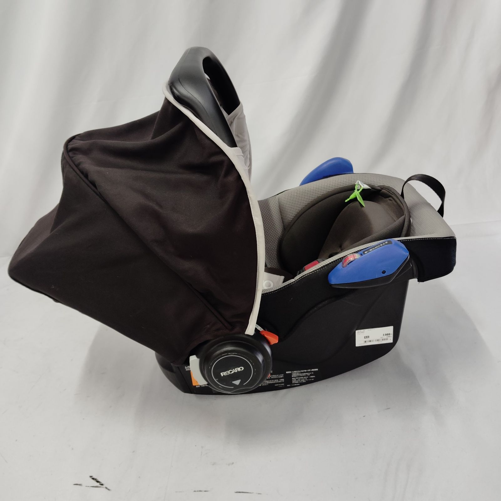 使用回数少❣️極美品✨RECARO レカロ ベビーシート アイウォーク CS+ 美品 RECARO レカロ ベビーシート アイウォーク CS+ ブラウン 茶