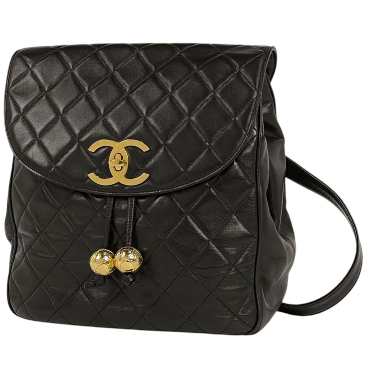 CHANEL マトラッセ　リュック ココマーク CHANEL - シャネル ココマーク マトラッセ リュック バック