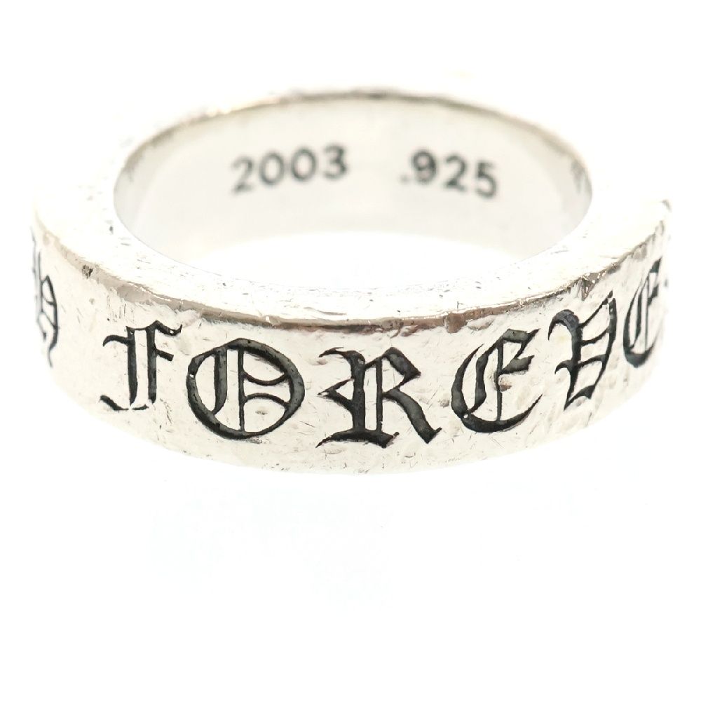 CHROME HEARTS クロムハーツ 6mm SPACER FOREVER 6mmスペーサーリング フォーエバーシルバー BCA337