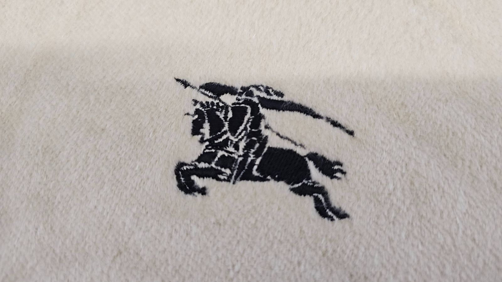 B-653 BURBERRY バーバリー 綿ひざ掛け ベージュ系 BB9100 140×70 MARWIL-DEMENAGEMENTS_CH